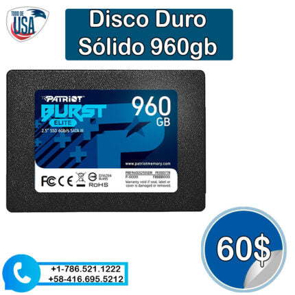 Disco Duro Solido (SSD) 960GB