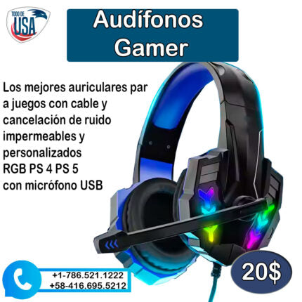 Audifonos Gamer
