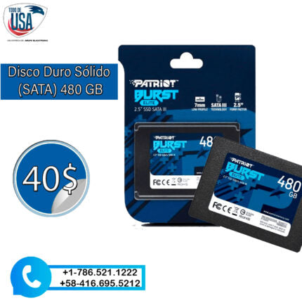 Disco Duro Solido (SSD) 480GB