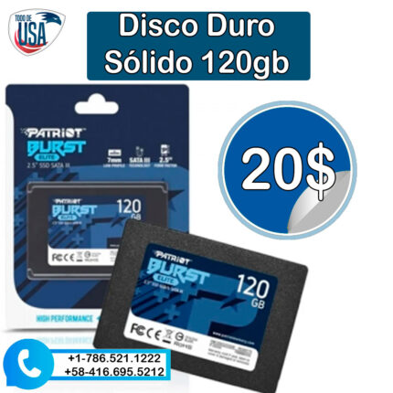 Disco Duro Solido (SSD) 120 GB