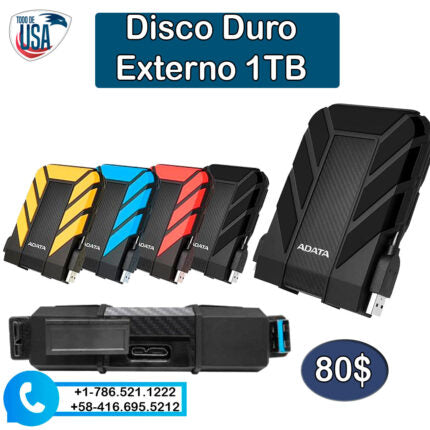 ADATA HD710 Pro 1TB USB 3.1 IP68 Impermeable